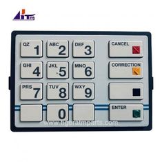 อะไหล่เครื่อง ATM Diebold Nixdorf Opteva EPP7 คีย์บอร์ด ปลาสติกปุ่ม 49249434000A