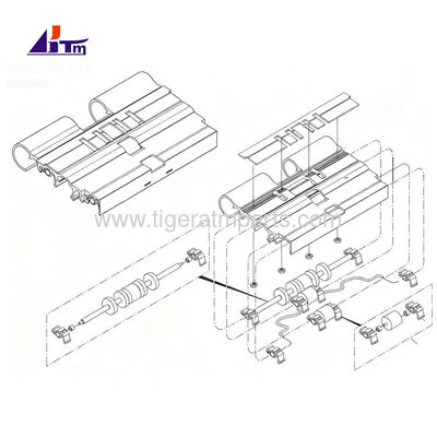 A002880 แอสซี่แนวทางภายในสําหรับ NMD50 Dispenser Glory Triton NMD