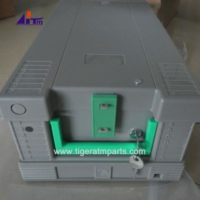 ส่วนเครื่อง ATM NCR S1 แคสเซ็ตเงิน พร้อมล็อคและกุญแจเหล็ก 445-0631970 445-0728451