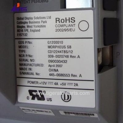 อะไหล่เครื่อง ATM NCR 58XX 12.1 นิ้ว จอ LCD 445-0686553 009-0020748