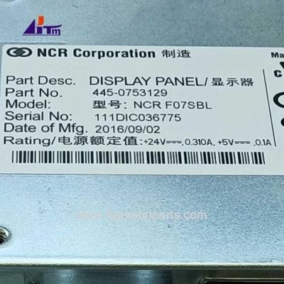 อะไหล่เครื่อง ATM NCR SelfServ 6683 6687 แผ่นจอ LCD ขนาด 7 นิ้ว COP 445-0753129
