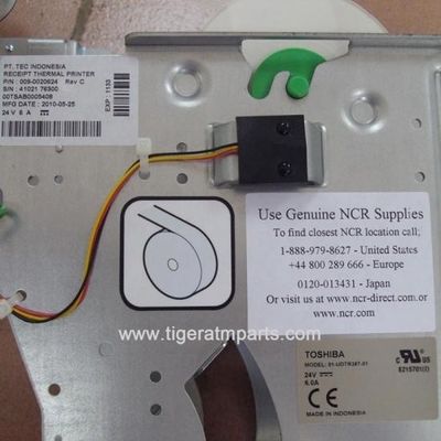 009-0020624 เครื่องพิมพ์ใบรับรองความร้อน NCR เครื่อง ATM ส่วนเครื่อง