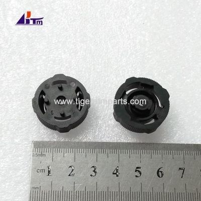 ชิ้นส่วนเครื่องจักร ATM NCR S2 Cash Cassette Spacer Roller สีดำ 4450756222 445-0756222-17