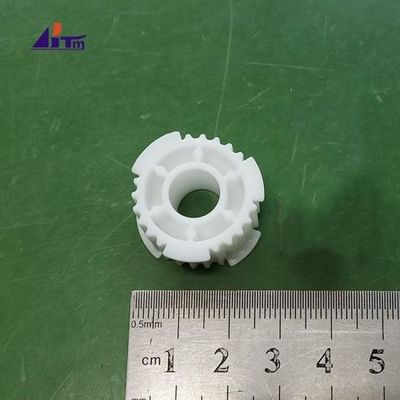 เครื่องยนต์ ATM อะไหล่ NCR ขาว Pulley 445-0761208-102 445-0762440