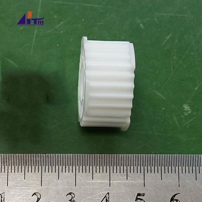 เครื่องยนต์ ATM อะไหล่ NCR ขาว Pulley 445-0761208-102 445-0762440