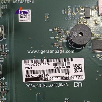 เครื่อง ATM อะไหล่ Diebold Nixdorf DN200 PCBA CNTRL SAFE RMV4 กระดานควบคุมล่าง 1750311974
