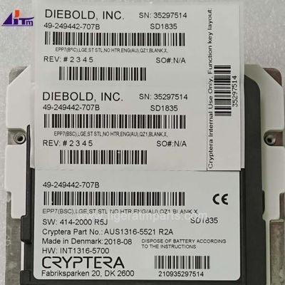 อะไหล่เครื่อง ATM Diebold Nixdorf EPP7 คีย์บอร์ด 49249442707B