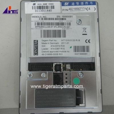 อะไหล่เครื่อง ATM Diebold Nixdorf EPP5 คีย์บอร์ดพร้อมหลายภาษา 49216680717A