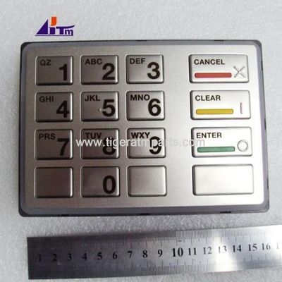 ชิ้นส่วนเครื่องจักร ATM Diebold EPP5 แป้นพิมพ์ภาษาอังกฤษ 49-216686-000A 49216686000A