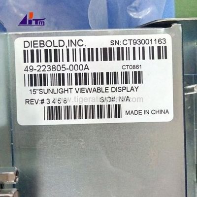 เครื่อง ATM อะไหล่ Diebold LCD 15 นิ้ว แสงแดดสามารถดูได้