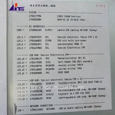 เครื่อง ATM อะไหล่ Wincor Nixdorf Cineo C4060 PC Core SWAP-PC 5G I5-4570 TPMen 1750262090 1750262084