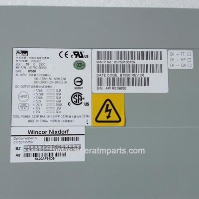 1750136159 Wincor Nixdorf 2050XE PC280 แรงไฟฟ้า 24V อะไหล่เครื่อง ATM