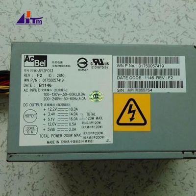 ATM อะไหล่ Wincor Nixdorf 200W พลังงานไฟฟ้า API2PO13 281G 1750057419