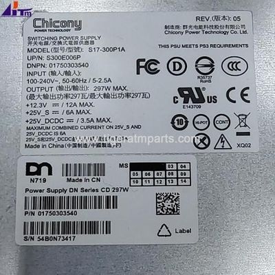 เครื่อง ATM อะไหล่ Wincor Nixdorf DN100/150 พลังงาน 297W 1750303540
