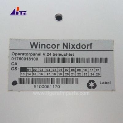 อะไหล่เครื่อง ATM Wincor Nixdorf V.24 แผนที่ใช้งาน USB พร้อมไฟเบื้องหลัง 1750109074 1750018100