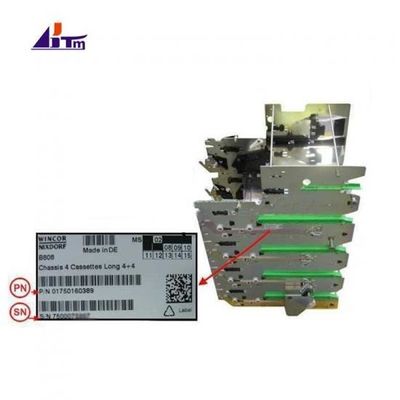 ATM อะไหล่ Wincor Nixdorf Cineo ชาซี 4 คาเซ็ต ยาว 4+4 1750160389