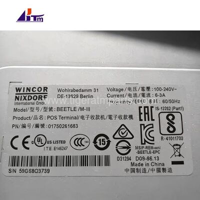 01750261683 1750261683 เครื่อง POS เทอร์มินอล Wincor Nixdorf BEETLE / M-III