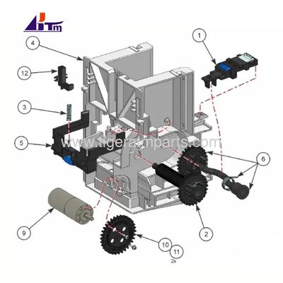 เครื่องพิมพ์บัตรพีวีซี SD460 ID Datacard พร้อมอะไหล่เครื่องเลมเนเตอร์