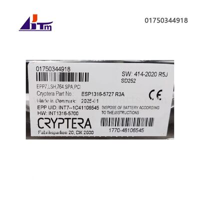 01750344918 1750344918 Diebold Nixdorf DN EPP7 PCI-PIus ATM Parts