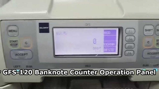 การเปลี่ยนแผงการทำงาน Glory GFS 120